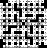 Crossword — Cryptic — 17x17 grid No. 0036