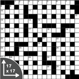 Crossword — Quick — 17x17 grid