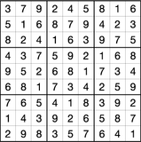 Sudoku — Easy No. 0093